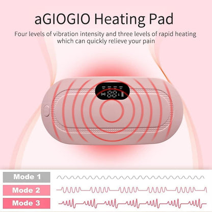 🩷 BabyHuggo™ Portable Cordless Heating Pad